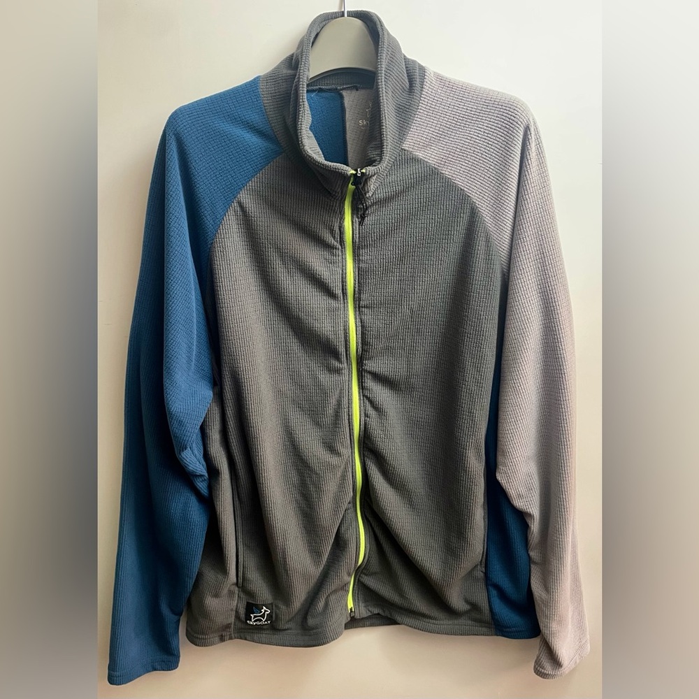 SkyGoat Microgrid Fleece ZipUp Camp Jacket
